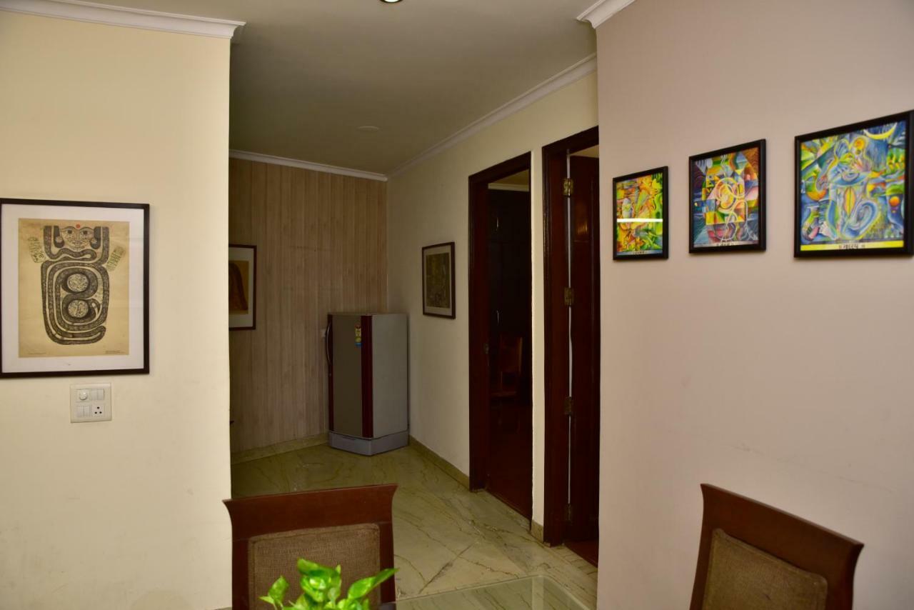 2Bhk Comfortable Furnished Serviced Apartments In Hauz Khas - Woodpecker Apartments Új-Delhi Kültér fotó